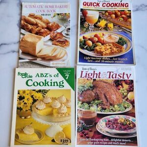 Vintage magazines bundle of four family circle ABCs of cooking Hitachi bread Tas